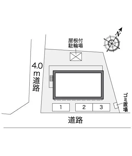 ★手数料０円★さいたま市見沼区東新井　月極駐車場（LP）